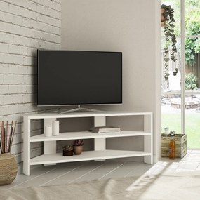 Έπιπλο Τηλεόρασης Λευκό PRONA 110x36x45