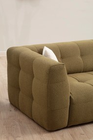 Corner Sofa Cady 3 Seater Right - Khaki Khaki