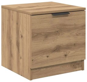 vidaXL Ντουλάπι κρεβατιού 2 pcs artisan δρυς 40 x 39 x 40 εκ.