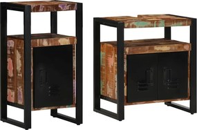 vidaXL Σετ Επίπλων Μπάνιου 2 τμχ. Καφέ 55 x 35 x 60 εκ.
