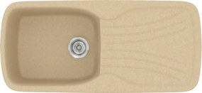 Sanitec Classic 308 (97×51) - Γρανιτένιος νεροχύτης - Granite Cappuccino