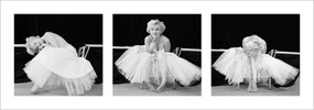 Εκτύπωση τέχνης Marilyn Monroe - Ballerina Triptych