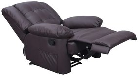 Πολυθρόνα Massage Scarlet Καφέ Pu 90Χ93Χ100εκ.