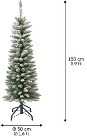 Beauty Home ΧΡΙΣΤΟΥΓΕΝΝΙΑΤΙΚΟ ΔΕΝΤΡΟ SLIM 50 x 180 cm