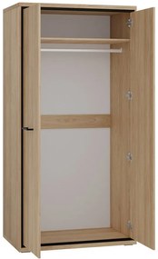 Ντουλάπα Mediolan AT01 δίφυλλη