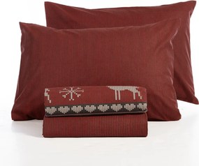 Φανελένια Σεντόνια Μονά (Σετ) Nef-Nef Homeware Flannel Tinsel