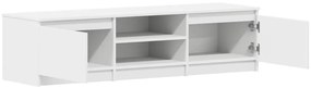 vidaXL Έπιπλο Τηλεόρασης Λευκό 140 x 40 x 35,5 εκ. από Επεξ. Ξύλο