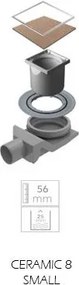 Karag Confluo Ceramic Dry 8 - Σιφώνι Δαπέδου 10x10