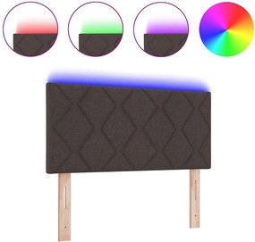 vidaXL Κεφαλάρι Καφέ 90 cm ύφασμα