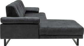 Corner Sofa Mustang Small Left - Anthracite Anthracite
