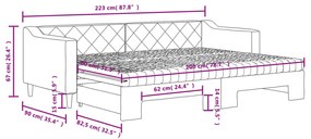 ΚΑΝΑΠΕΣ ΚΡΕΒΑΤΙ ΣΥΡΟΜΕΝΟΣ ΑΝΟΙΧΤΟ ΓΚΡΙ 80X200ΕΚ ΎΦΑΣΜΑ ΣΤΡΩΜΑΤΑ 3197439