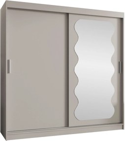 Ντουλάπα Spoti 200 Συρόμενη-Cashmere