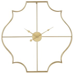 Ρολόι Τοίχου Μεταλλικό Χρυσό ARTELIBRE 60x5εκ. 14700009