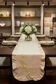 Stewehome Διακοσμητικό τραπεζομάντηλο με φρου 120x40 cm