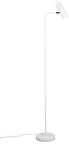 Φωτιστικό Δαπέδου Marley 412400131 1xGU10 5W 23x39x151cm White Mat Trio Lighting Metal