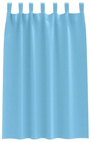 vidaXL Κουρτίνες συσκότισης 2 pcs Γαλάζιο 175 x 140 εκ. Πολυεστέρας