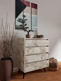 Συρταριέρα Ephesus Μάρμαρο PRILA 70x40x86