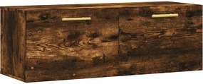 vidaXL Ντουλάπι Τοίχου Καπνιστή δρυς 100x36,5x35εκ. Επεξεργασμένο Ξύλο