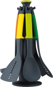 Σετ μαγειρικών σκευών Joseph Joseph 10118 Elevate™, 7 τεμάχια, 200 °C, χωρίς BPA, βάση στήριξης, πολύχρωμο