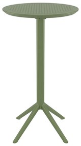 SKY OLIVE GREEN BAR Φ60Χ108εκ.ΠΤΥΣ/ΝΟ ΤΡΑΠ. ΠΟΛ/ΝΙΟΥ