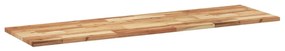 vidaXL Ράφια Κρεμαστά 3 Τεμ. 160x40x2εκ. Φινίρισμα Λαδιού Μασίφ Ακακία