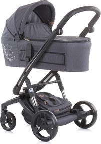 Καρότσι 3 σε 1 "Electra" black frame - silver