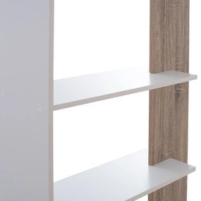 Βιβλιοθήκη Harvey 80x23x141 Λευκό