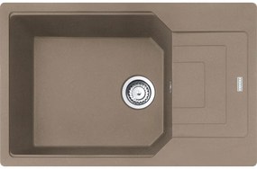 Franke Urban UBG 611-78 XL Oyster Γρανιτένιος Νεροχύτης 60cm