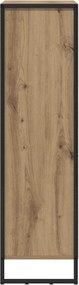 vidaXL Βιβλιοθήκη 99.5 x 30 x 108.5 εκ Επεξεργασμένο ξύλο