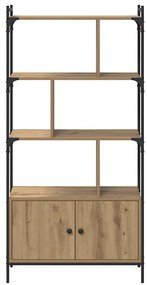 vidaXL Βιβλιοθήκη Επεξεργασμένο ξύλο