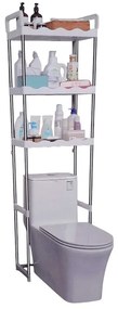 Επιδαπέδια ραφιέρα μπάνιου Inox - 104-3 - 521894-521894