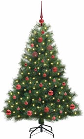 vidaXL Τεχνητό Χριστουγεννιάτικο Δέντρο Πράσινο 150 cm ΠΕ και PVC