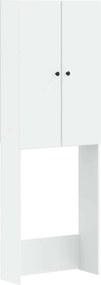 vidaXL Ντουλάπα τουαλέτας BREDA Λευκό 66 x 25,5 x 190 εκ.