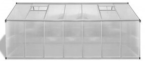 Θερμοκήπιο 10,53 μ² από Ενισχυμένο Αλουμίνιο - Διαφανές