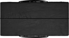 vidaXL Τσάντα Αποθ. Μαξιλαριών Κήπου Μαύρη 150x75x75 εκ. Πολυαιθυλένιο
