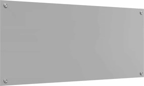 vidaXL Πίσω Πάνελ Κουζίνας 2 pcs Ανοιχτό γκρι 110 x 50 cm