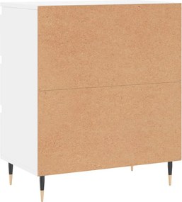 VidaXL Συρταριέρα Λευκή 60 x 35 x 70 εκ. από Επεξεργασμένο Ξύλο