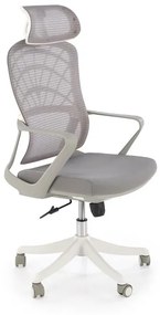 VESUVIO 2 office chair, grey /white DIOMMI-60-29368