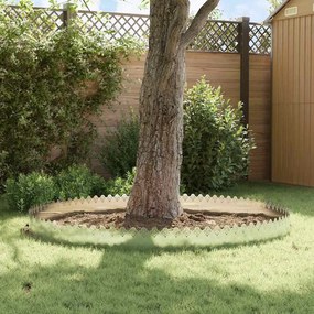 vidaXL Περιγράμματα γκαζόν 30 pcs Ασημί 103 x 0,05 x 22 εκ