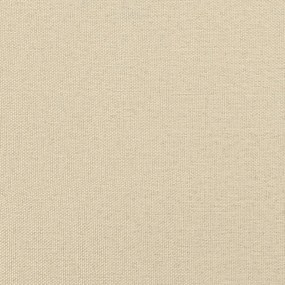 vidaXL Πολυθρόνα Κρεμ Βελούδινη