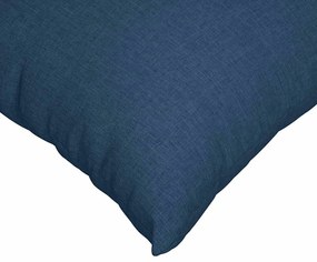 vidaXL Μαξιλάρι Καναπέ 2 pcs Μπλε 80 x 40 cm ύφασμα