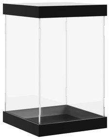 vidaXL Κουτί Βιτρίνα Διάφανο 14 x 14 x 22 εκ. Ακρυλικό