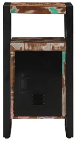 vidaXL Ντουλάπα Μπάνιου Καφέ 40 x 35 x 75 εκ Μασίφ ανακυκλωμένο ξύλο