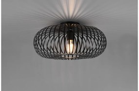 Πλαφονιέρα Φωτιστικό Οροφής 1xE27 Μαύρο Φ40cm Johann 606900132 Trio Lighting-606900132-Μαύρο 606900132