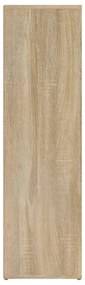 vidaXL Ντουλάπι Sonoma Δρυς 80x30x106 εκ. από Επεξεργασμένο Ξύλο