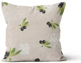 Beauty Home ΜΑΞΙΛΑΡΟΘΗΚΗ ΕΛΙΕΣ   45 x 45 cm   ΜΕ ΓΕΜΙΣΜΑ
