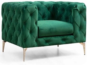 Πολυθρόνα Como 569HLN1516 108x90x70cm Green