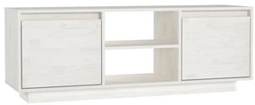 vidaXL Έπιπλο Τηλεόρασης 110 x 30 x 40 εκ. από Μασίφ Ξύλο Πεύκου