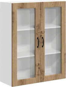 vidaXL Ραφιέρα τοίχου LUCCA Artisan Δρυς 80 x 31 x 100 εκ.