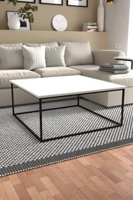 Stewehome Τραπέζι σαλονιού από ατλαντικό πεύκο 90x90x40 cm